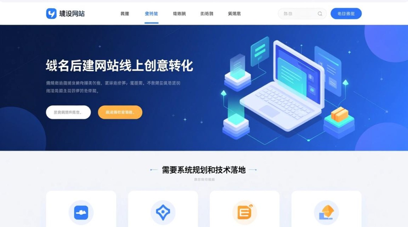 手头已有域名，如何一步步搭建出完整的网站？