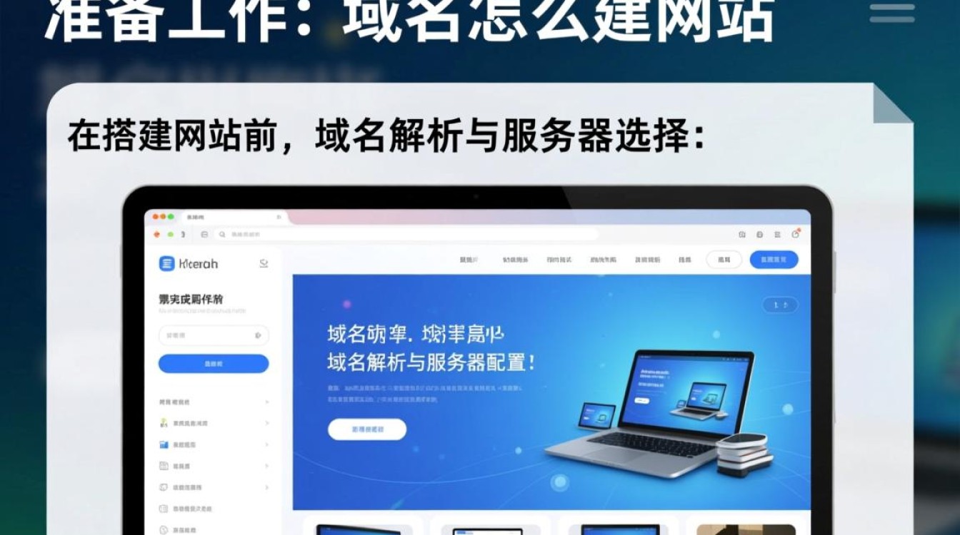 买了域名后怎么建网站？新手从0搭建的步骤有哪些？