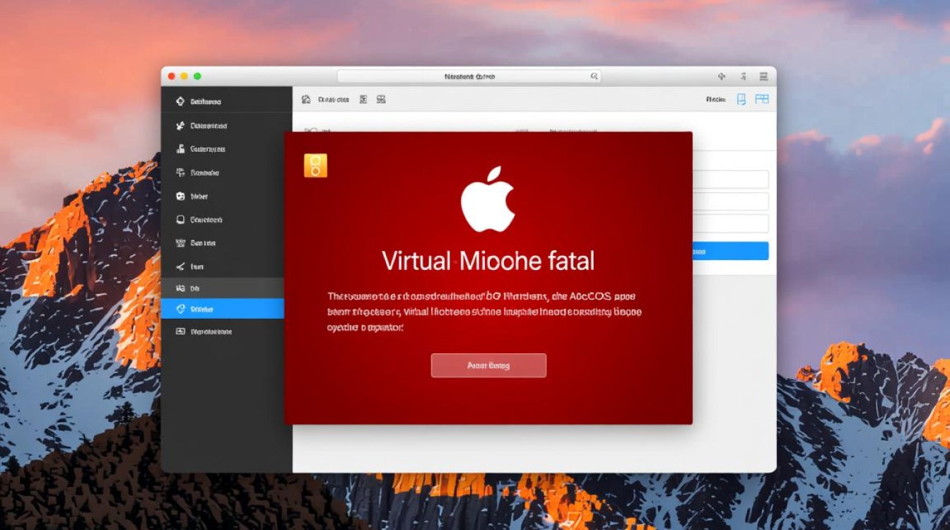 苹果虚拟机报fatal错误怎么办?解决方法有哪些?-好主机测评网