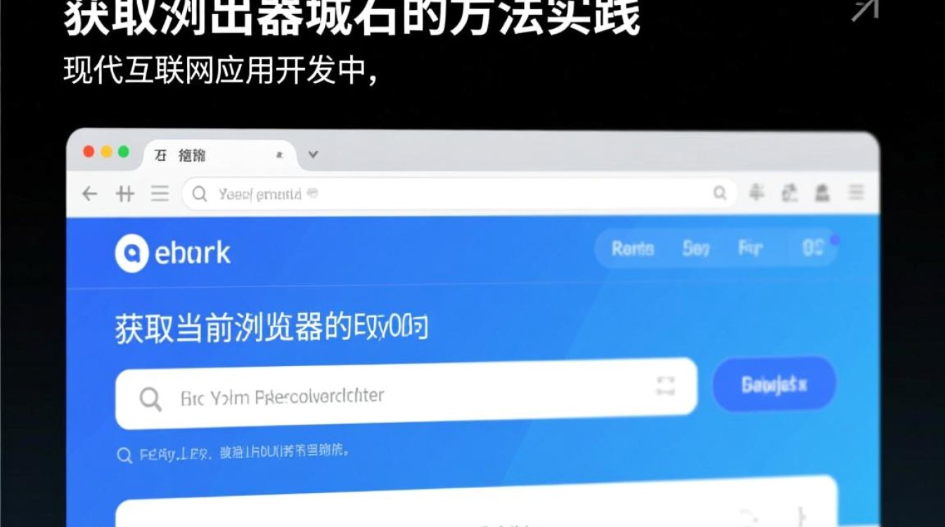 如何通过网页获取浏览器当前访问的域名信息? 如何通过网页获取浏览器当前访问的域名信息?