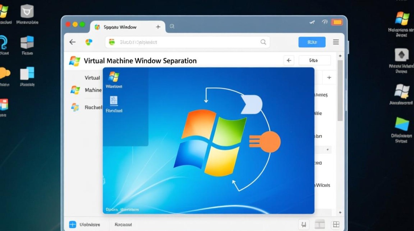 虚拟机分离窗口如何实现独立操作与无缝切换? 虚拟机分离窗口如何实现独立操作与无缝切换?