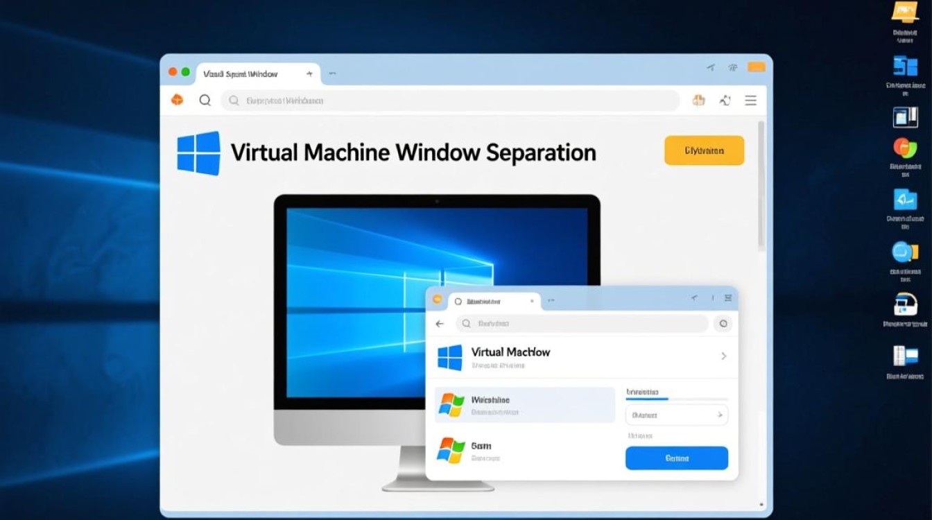 虚拟机分离窗口如何实现独立操作与无缝切换? 虚拟机分离窗口如何实现独立操作与无缝切换?