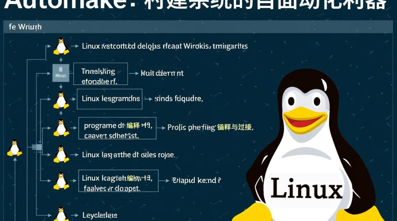 Linux automake如何一步步生成Makefile？