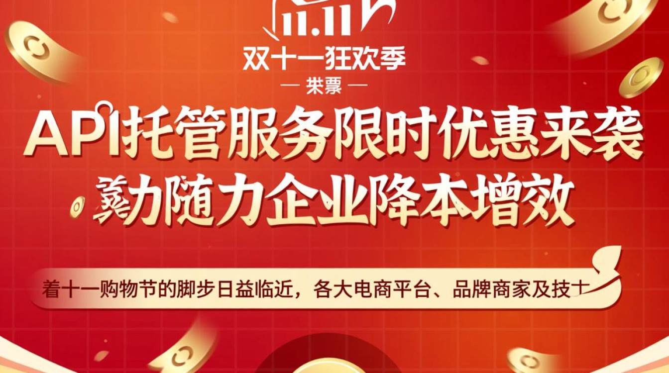 API托管双十一优惠活动具体怎么参与？有哪些优惠力度？-好主机测评网