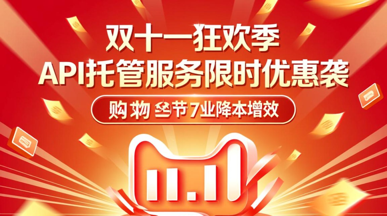 API托管双十一优惠活动具体怎么参与？有哪些优惠力度？