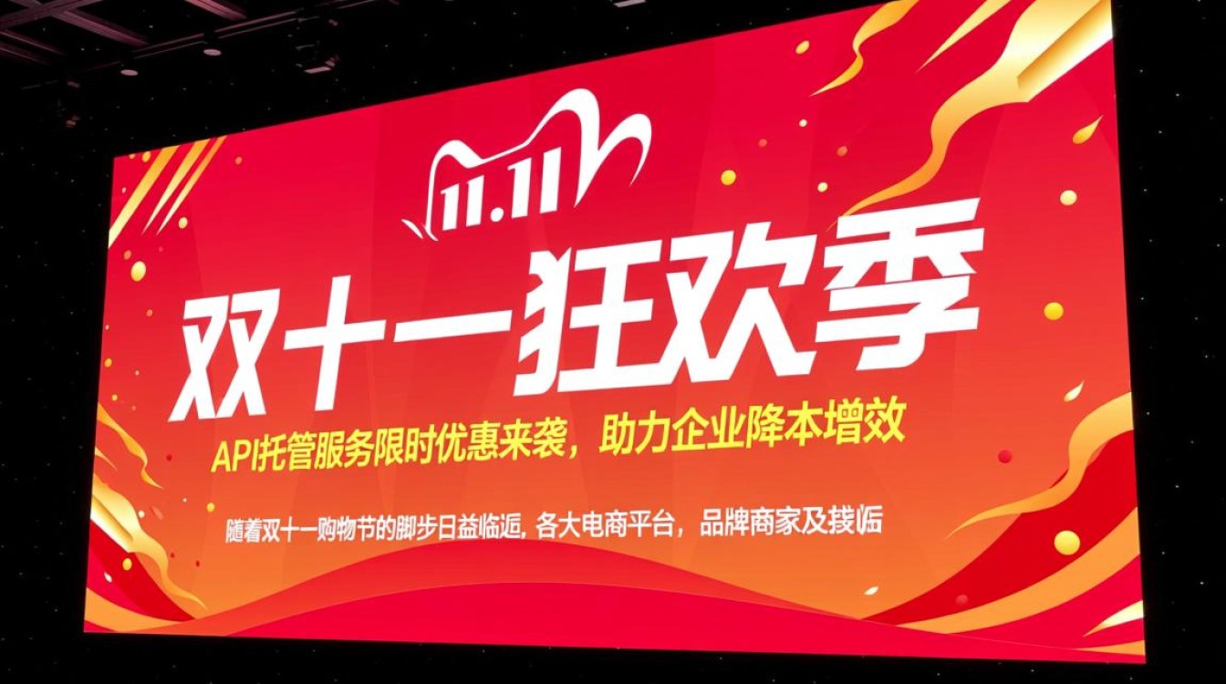 API托管双十一优惠活动具体怎么参与？有哪些优惠力度？