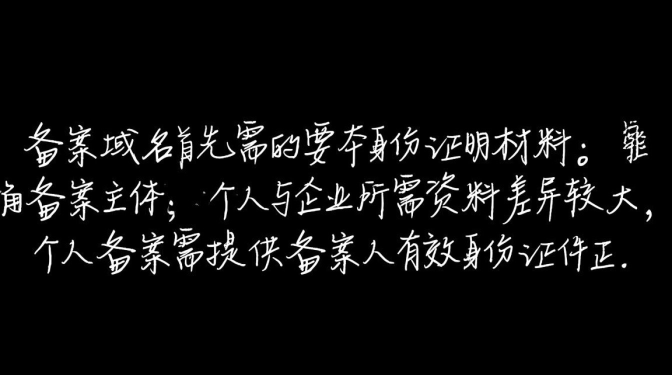 备案域名需要什么资料？新手必看准备清单-好主机测评网