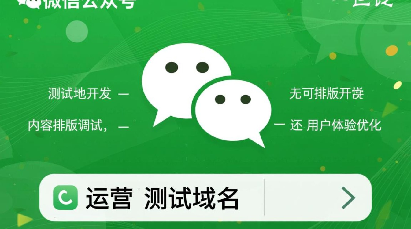 微信公众号测试域名如何正式使用？