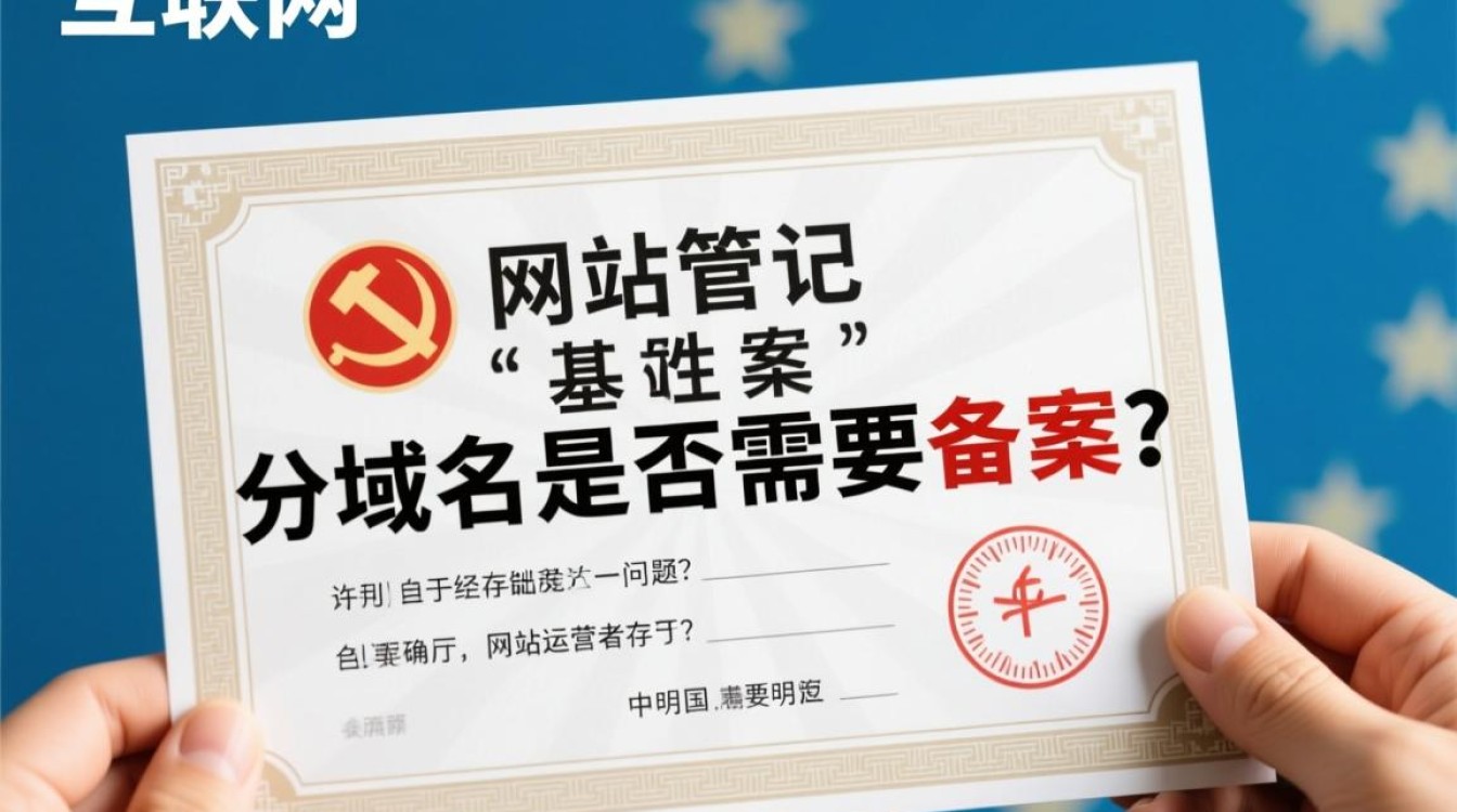 分域名用不用备案？备案主体和主域名一致就不用备吗？