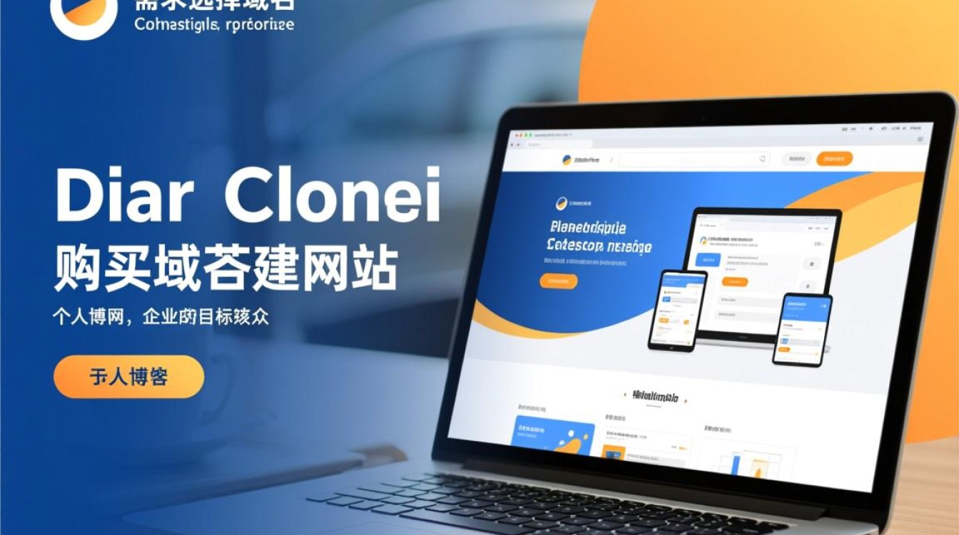 购买域名搭建网站，新手如何选域名和建站？
