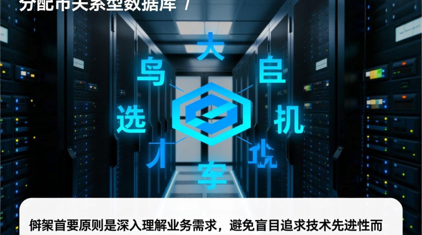 分布式关系型数据库选型需关注哪些核心原则? 分布式关系型数据库选型需关注哪些核心原则?