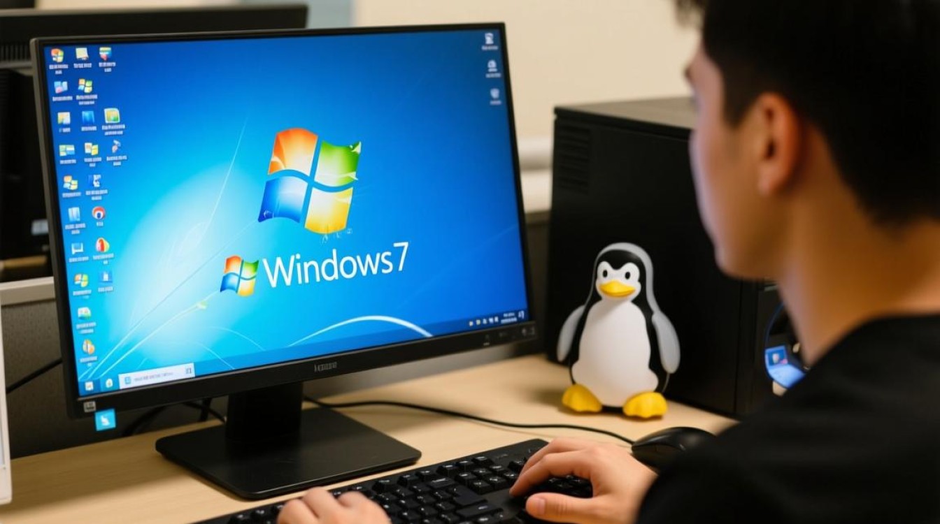 Win7和Linux双系统如何切换？开机时按哪个键进引导？
