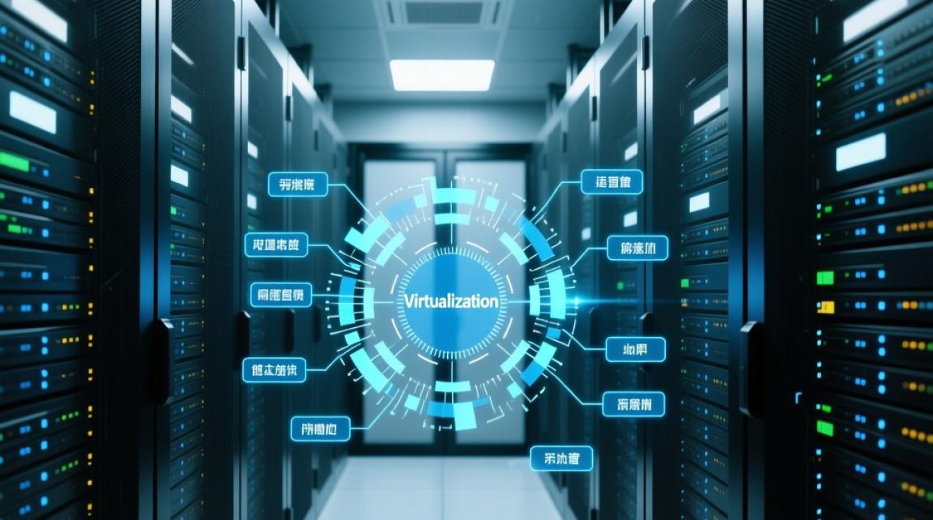 服务器虚拟化示意图是如何实现资源隔离与动态分配的？