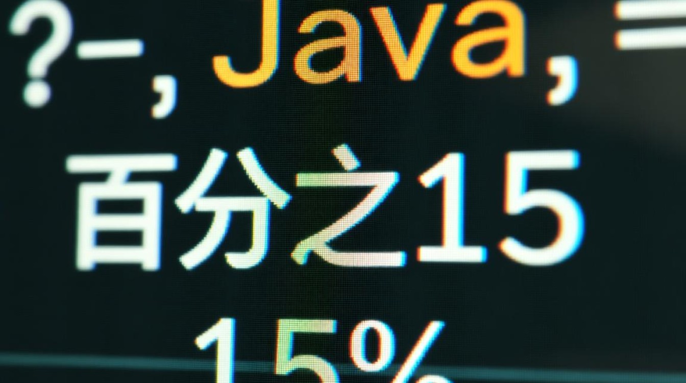Java中百分15怎么写？15%百分比符号如何正确表示？-好主机测评网