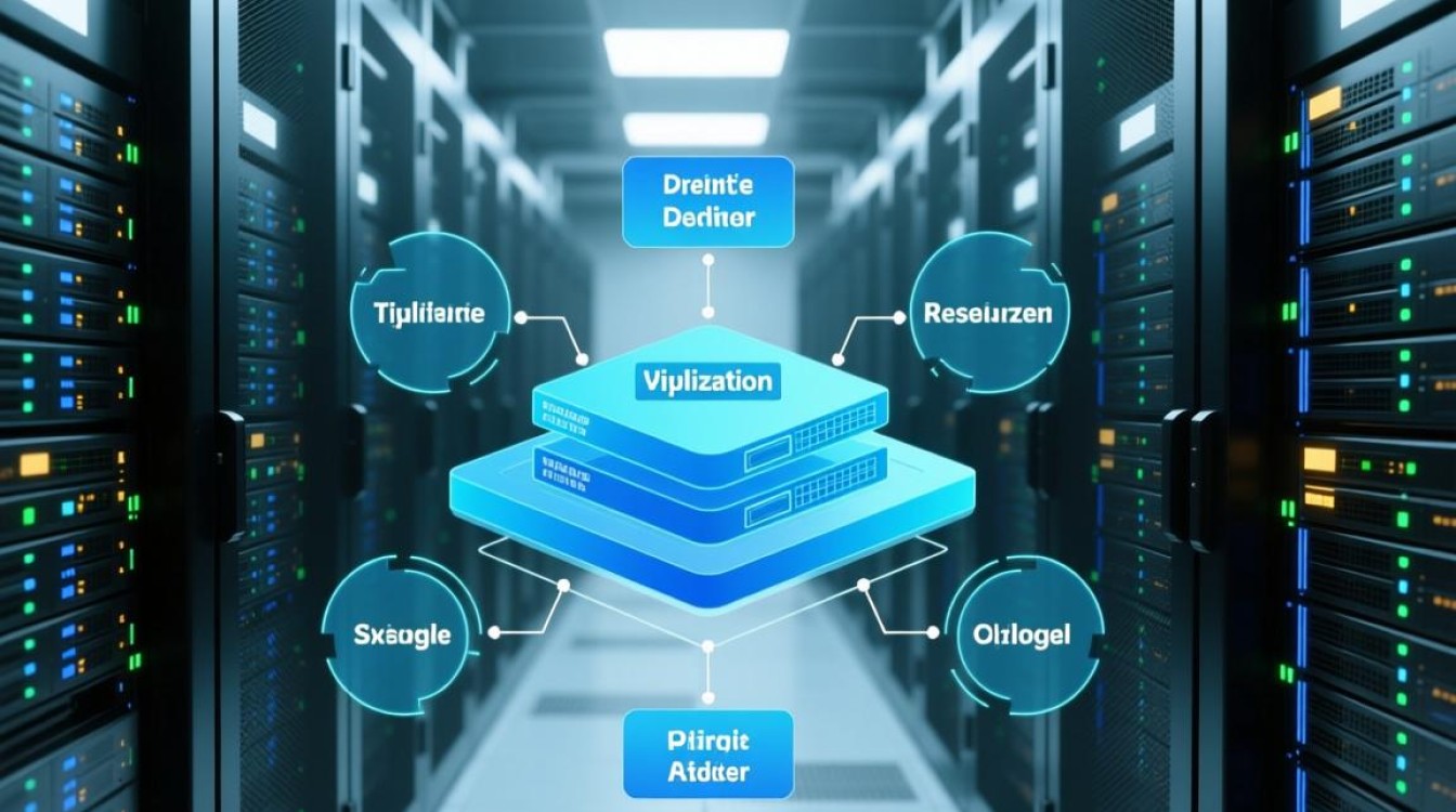 服务器虚拟化技术架构有哪些核心组件及部署要点？