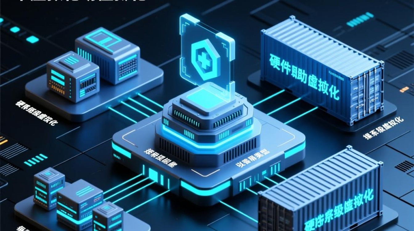 服务器虚拟化技术分为哪几类，各有什么特点？