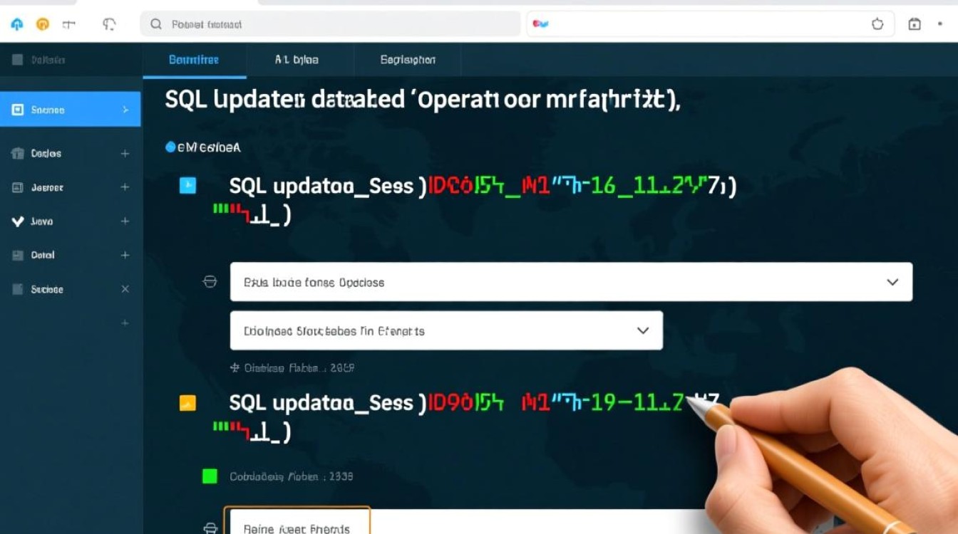 Java中SQL更新数据的语句具体该怎么写？