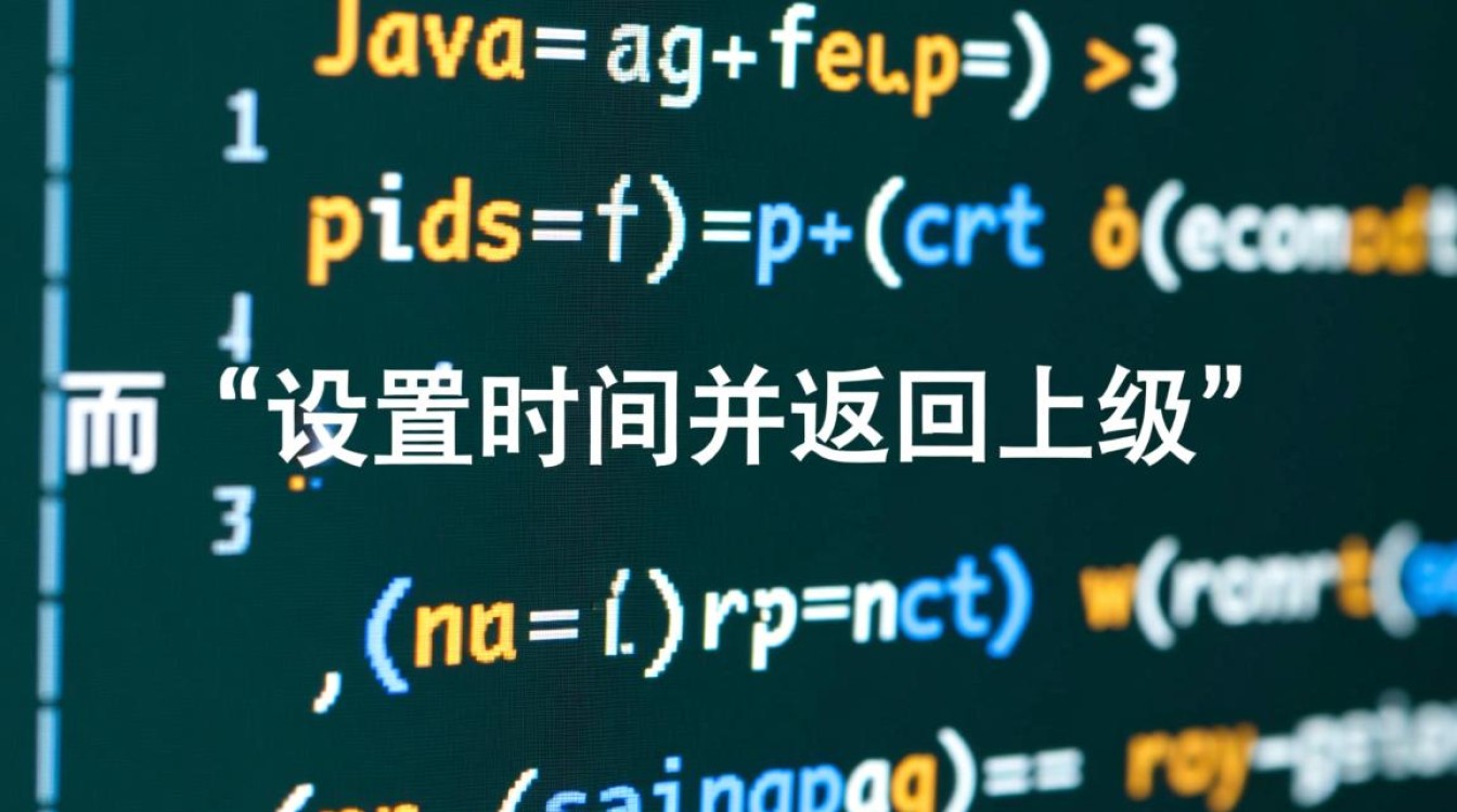 Java中如何设置时间并返回上一级页面或方法？-好主机测评网