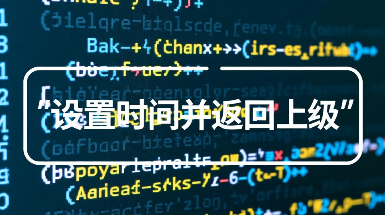 Java中如何设置时间并返回上一级页面或方法？