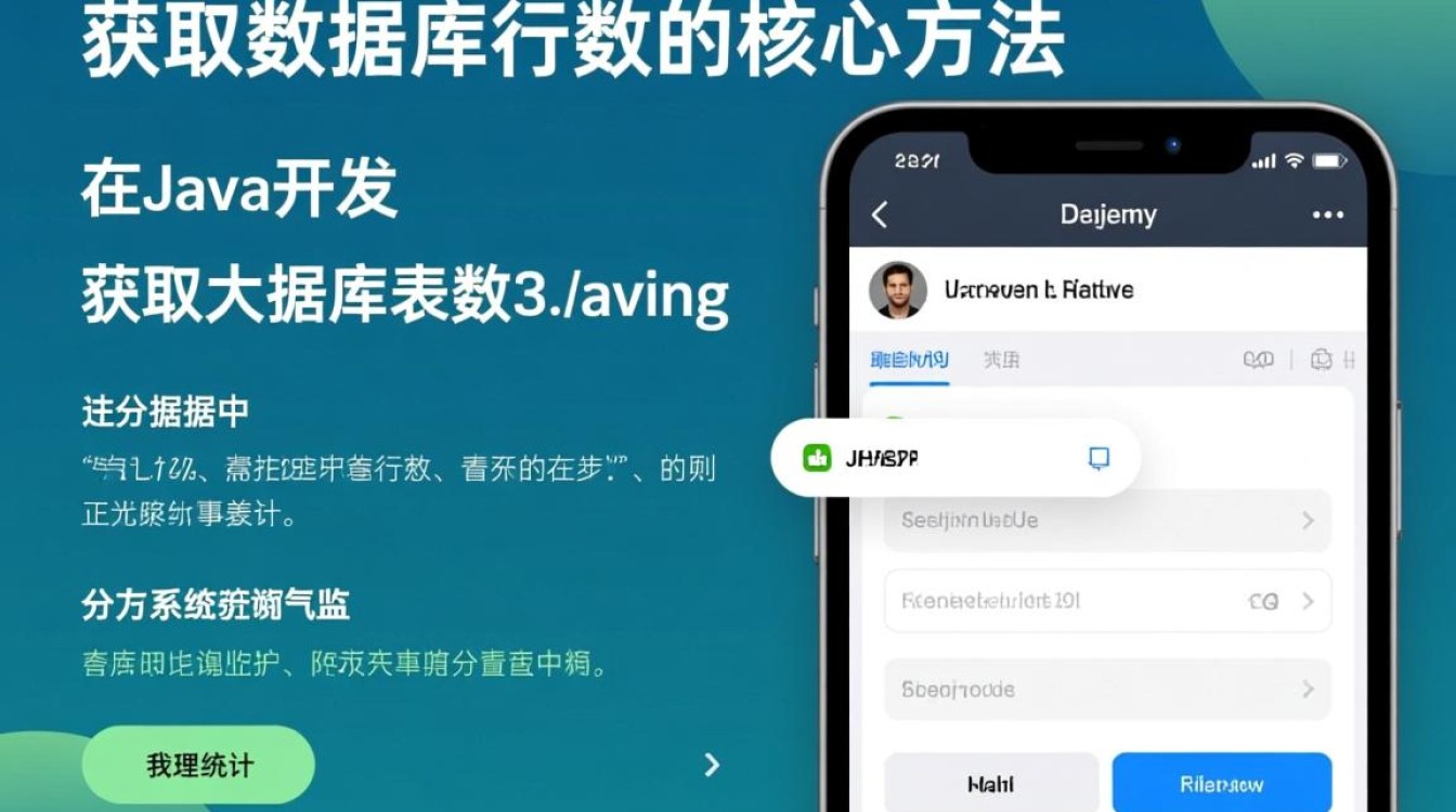 Java如何高效获取数据库总行数？