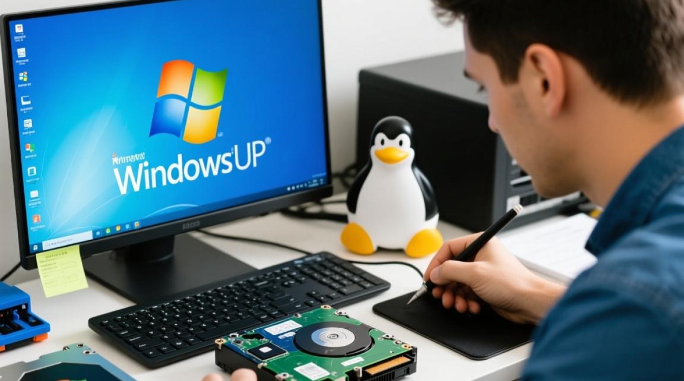 xp和linux双系统,如何安全切换与数据互访? xp和linux双系统,如何安全切换与数据互访?