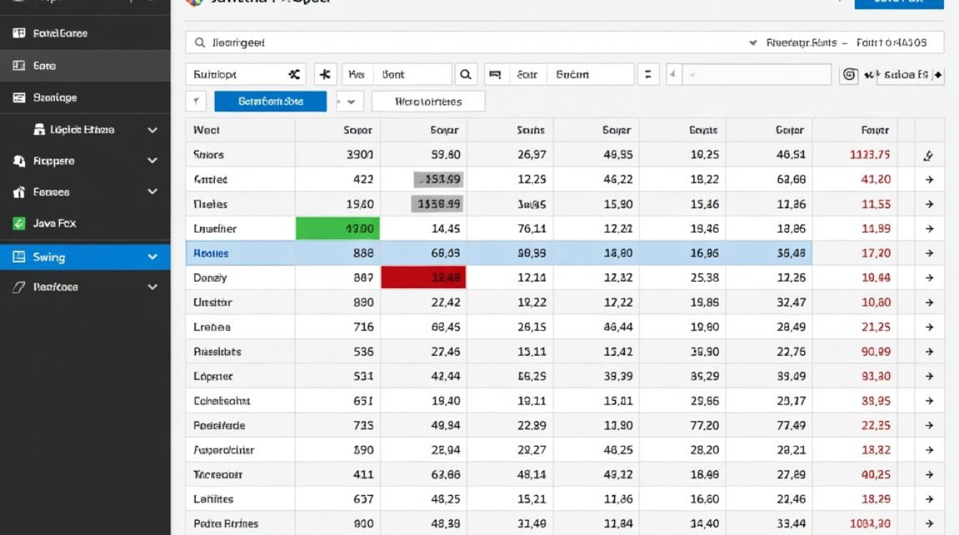 Java如何在面板中添加表格?具体步骤和代码示例是什么? Java如何在面板中添加表格?具体步骤和代码示例是什么?