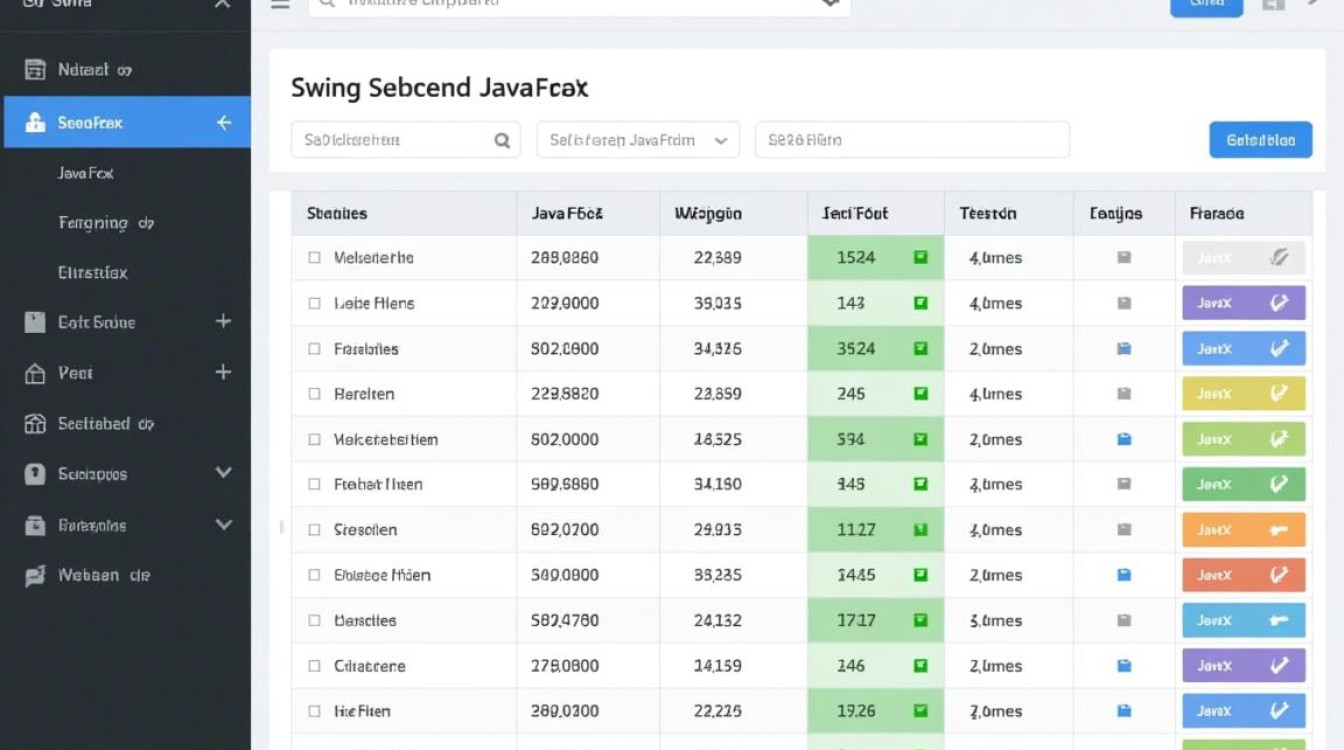 Java如何在面板中添加表格?具体步骤和代码示例是什么?-好主机测评网