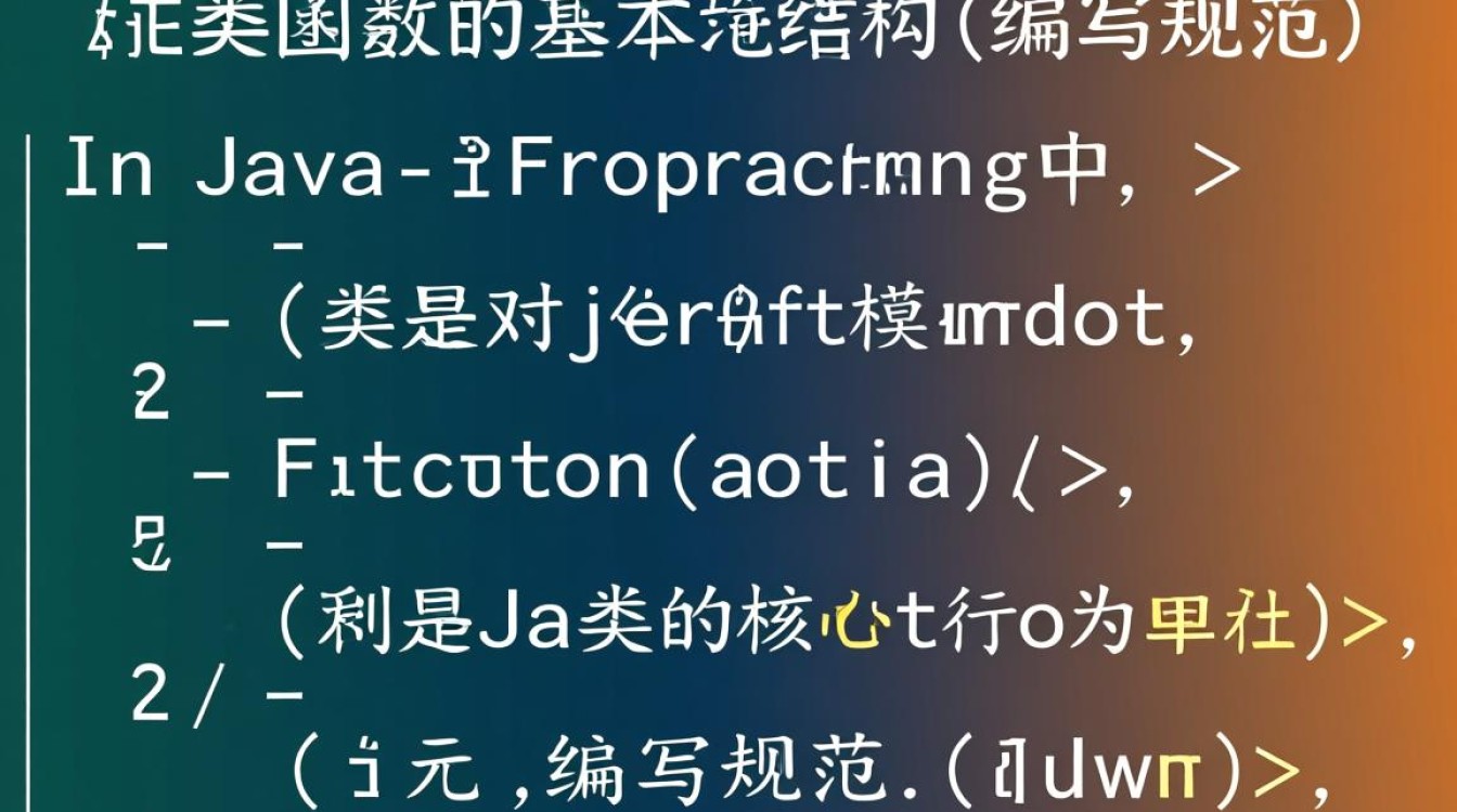 Java 类函数怎么写？新手入门到实战技巧详解-好主机测评网