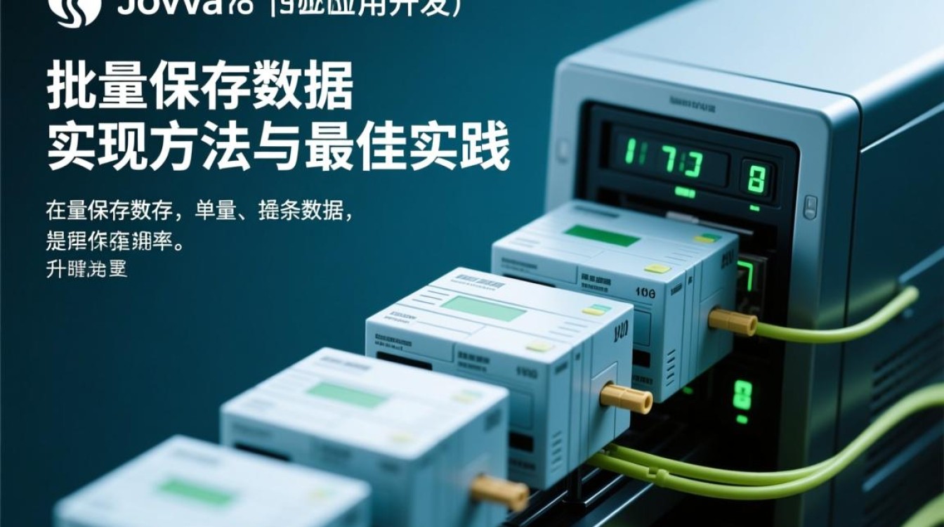 Java批量保存数据怎么实现?事务与性能如何优化? Java批量保存数据怎么实现?事务与性能如何优化?