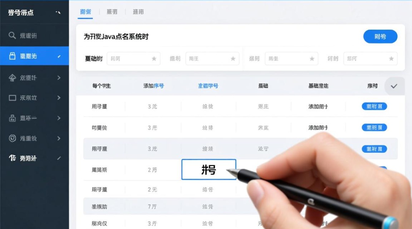 Java点名系统如何自动添加序号?代码实现步骤是什么? Java点名系统如何自动添加序号?代码实现步骤是什么?