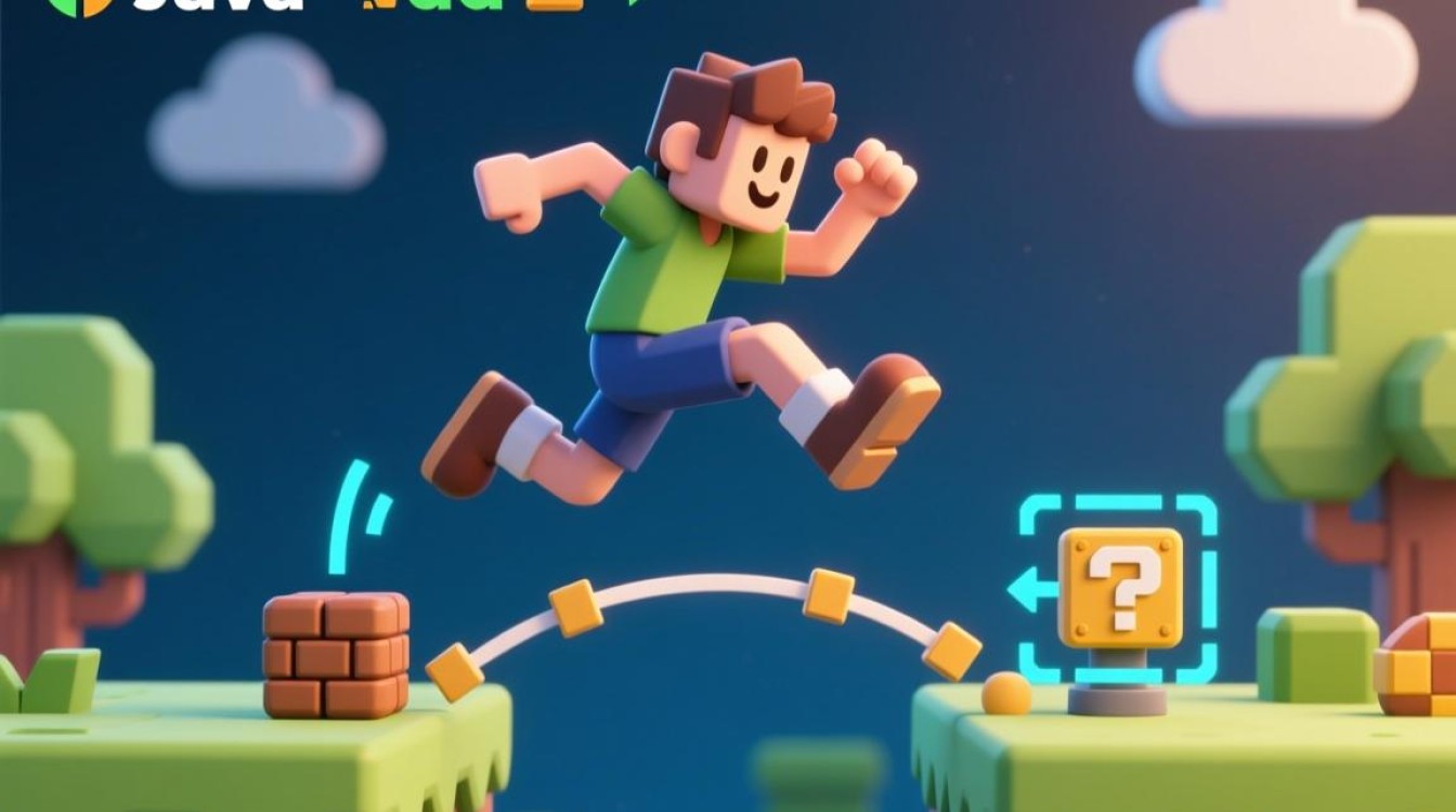 Java如何实现角色跳跃功能？物理运动与代码逻辑详解