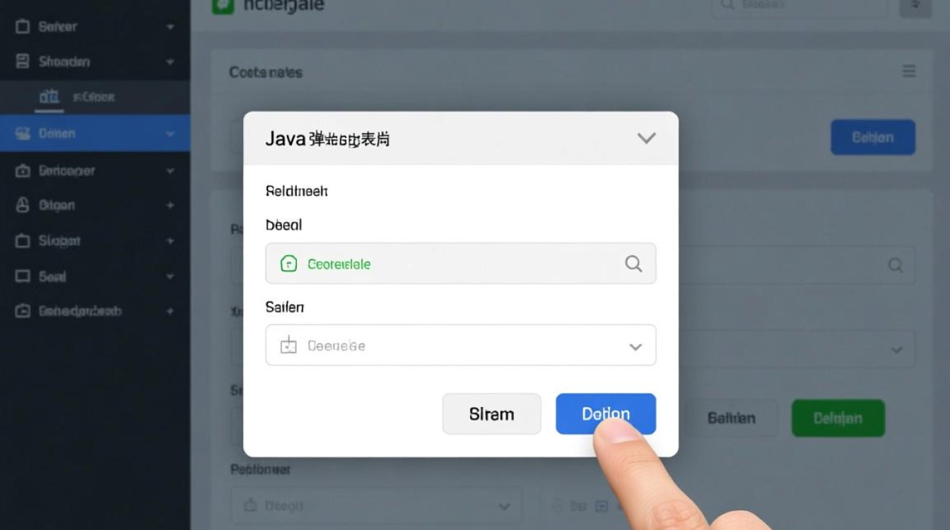 Java点击按钮后如何弹出表单？实现步骤有哪些？