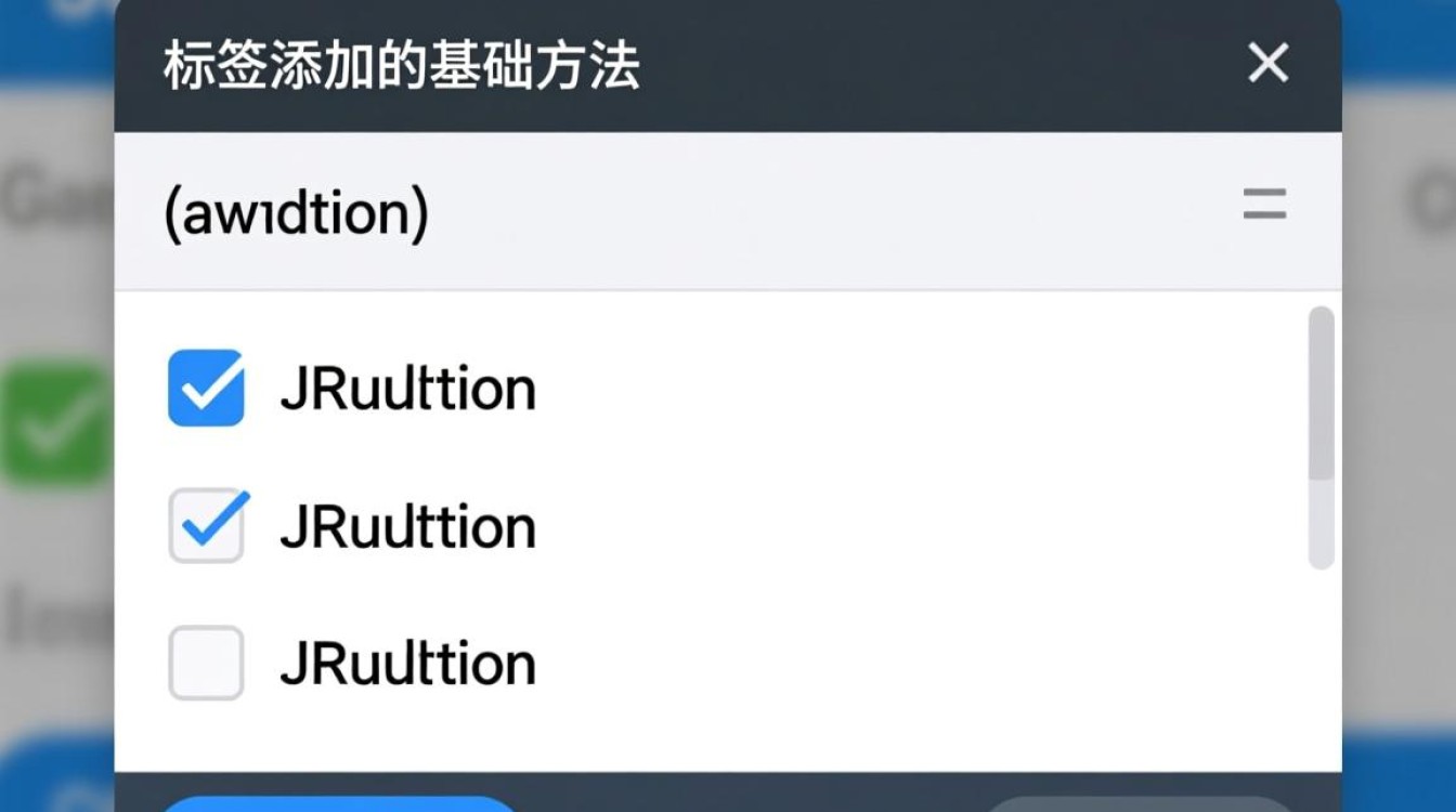 Java单选框如何添加标签并实现点击标签选中选项? Java单选框如何添加标签并实现点击标签选中选项?