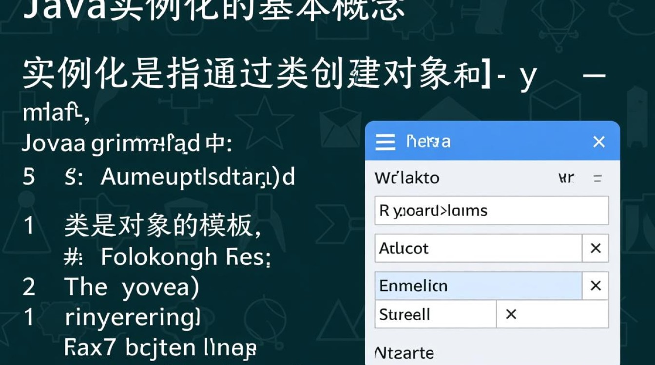 Java实例化对象的具体代码写法是怎样的？