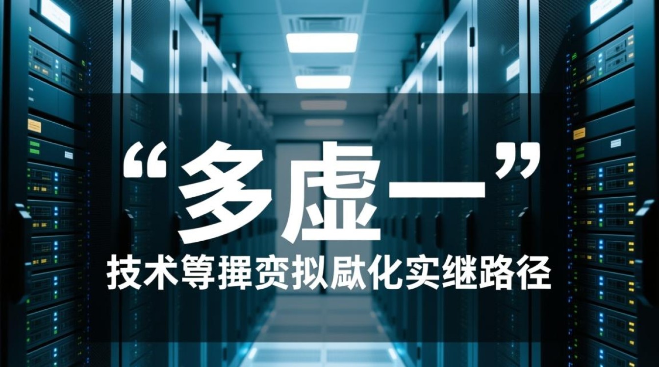 服务器虚拟化多虚一如何提升资源利用率与管理效率？