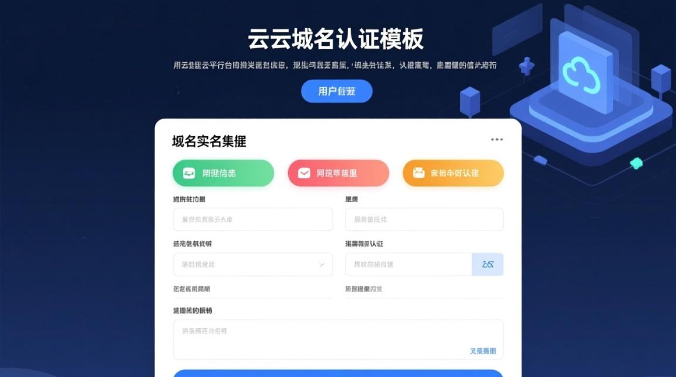 阿里云域名认证模板怎么填？新手操作步骤详解
