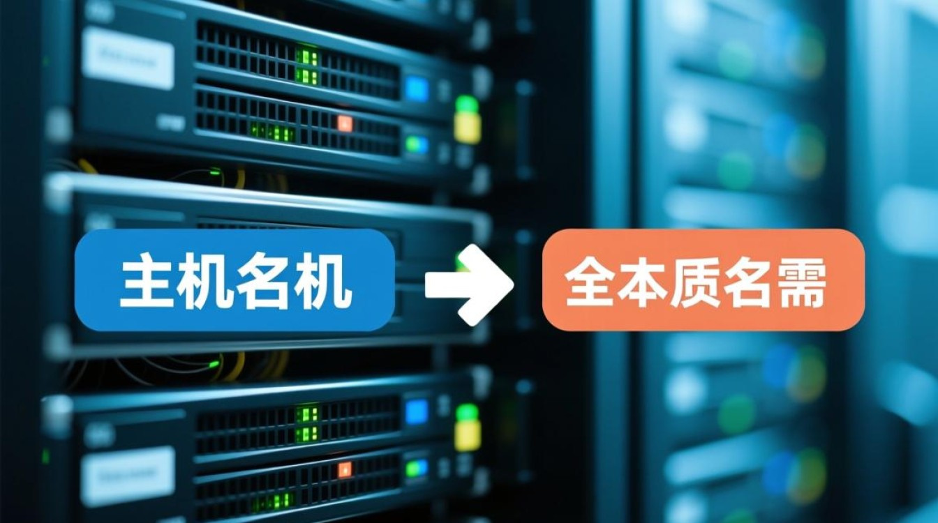 主机名和域名到底有什么区别？