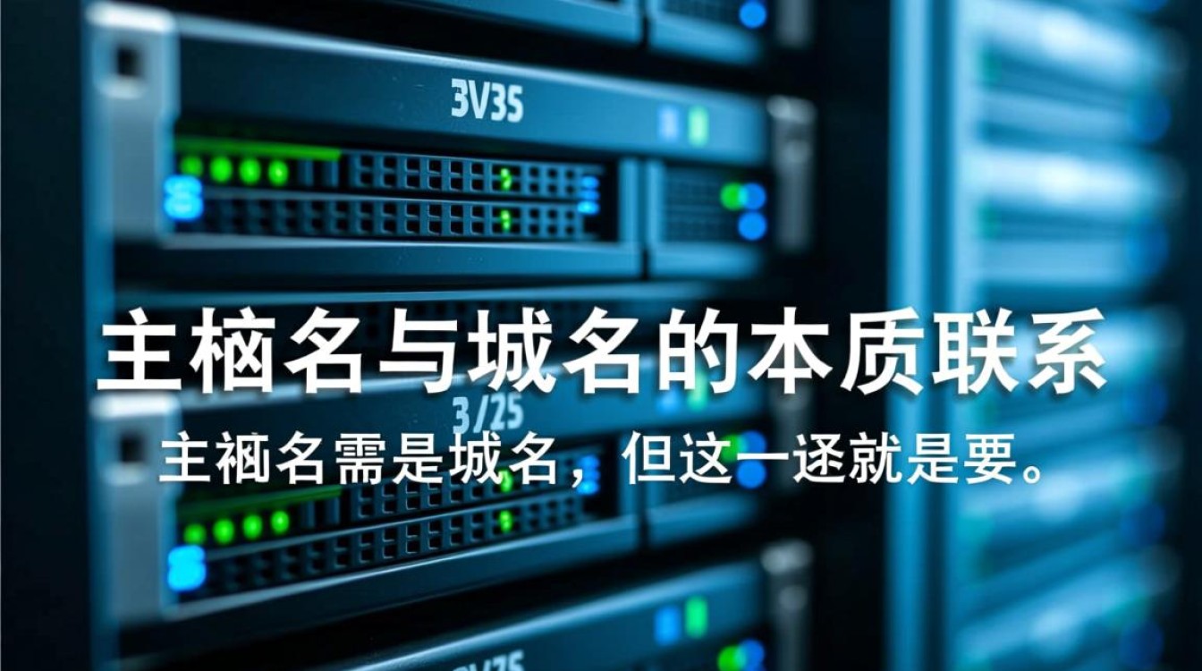 主机名和域名到底有什么区别？