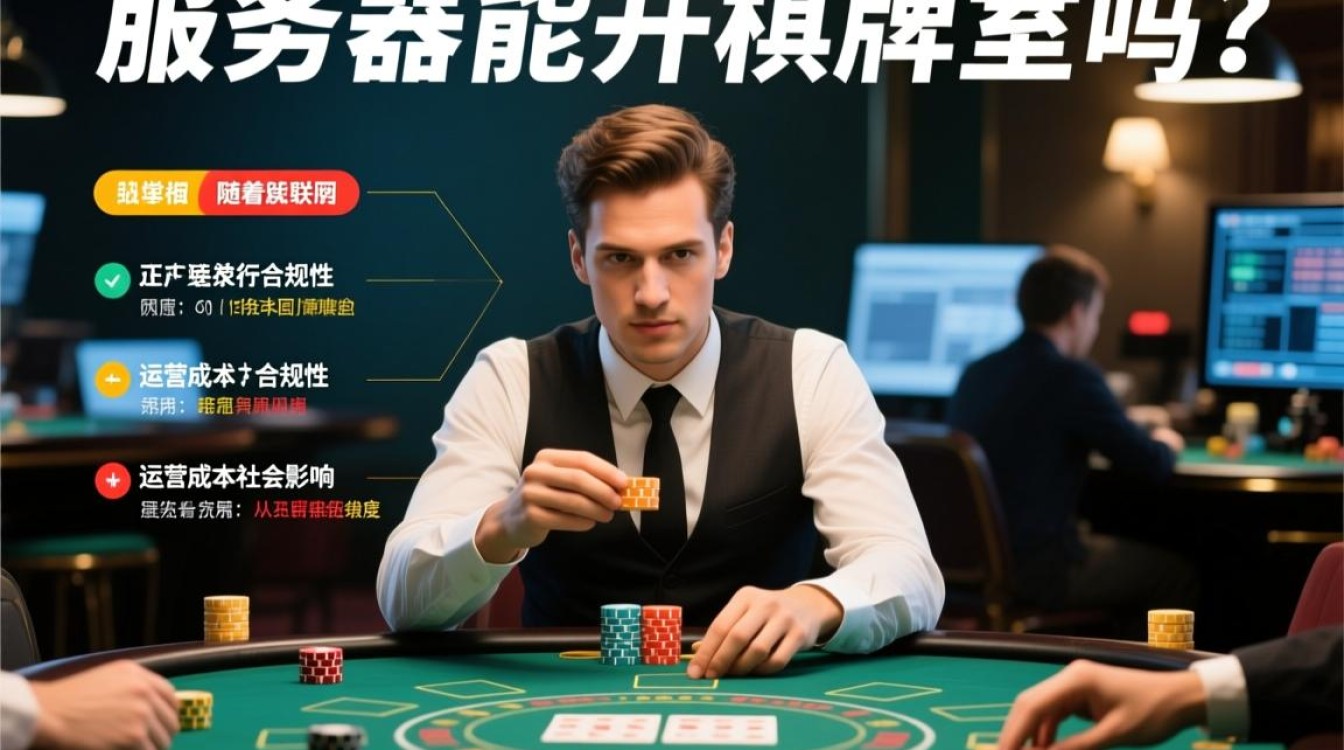 服务器开棋牌室违法吗？法律风险与合规要求解析-好主机测评网