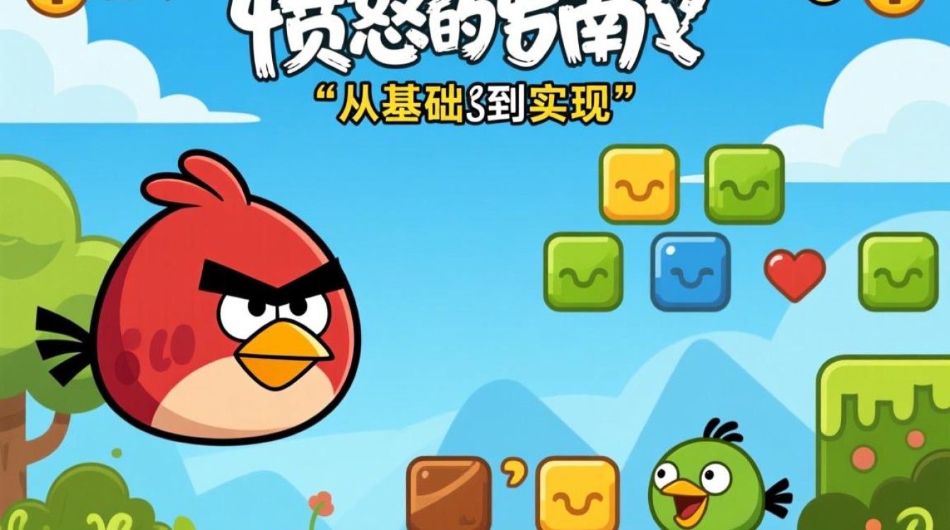 Java愤怒的小鸟游戏开发完整步骤与核心代码解析