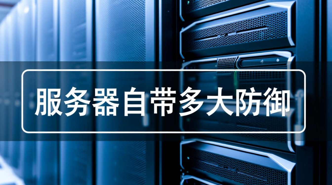 服务器自带多大防御
