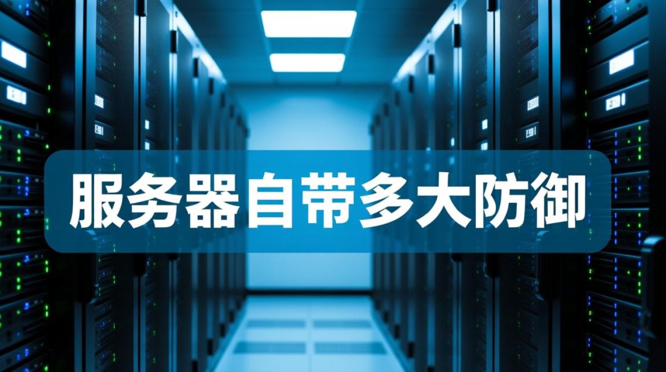 服务器自带多大防御