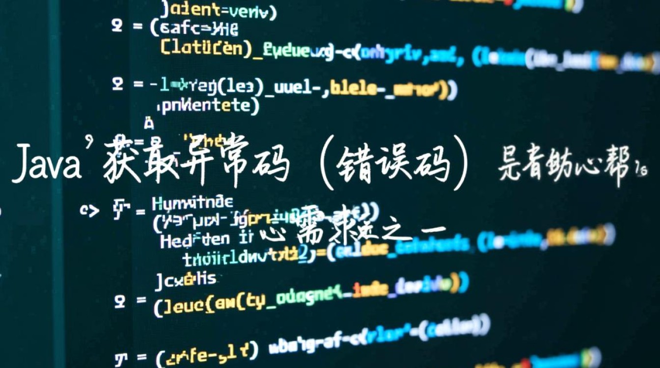 Java中如何获取异常的具体错误代码？-好主机测评网