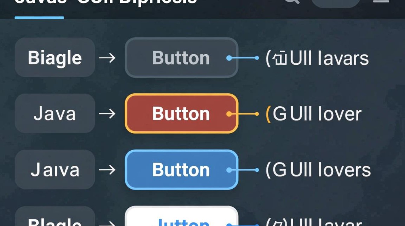 Java中如何彻底删除按钮边框样式？