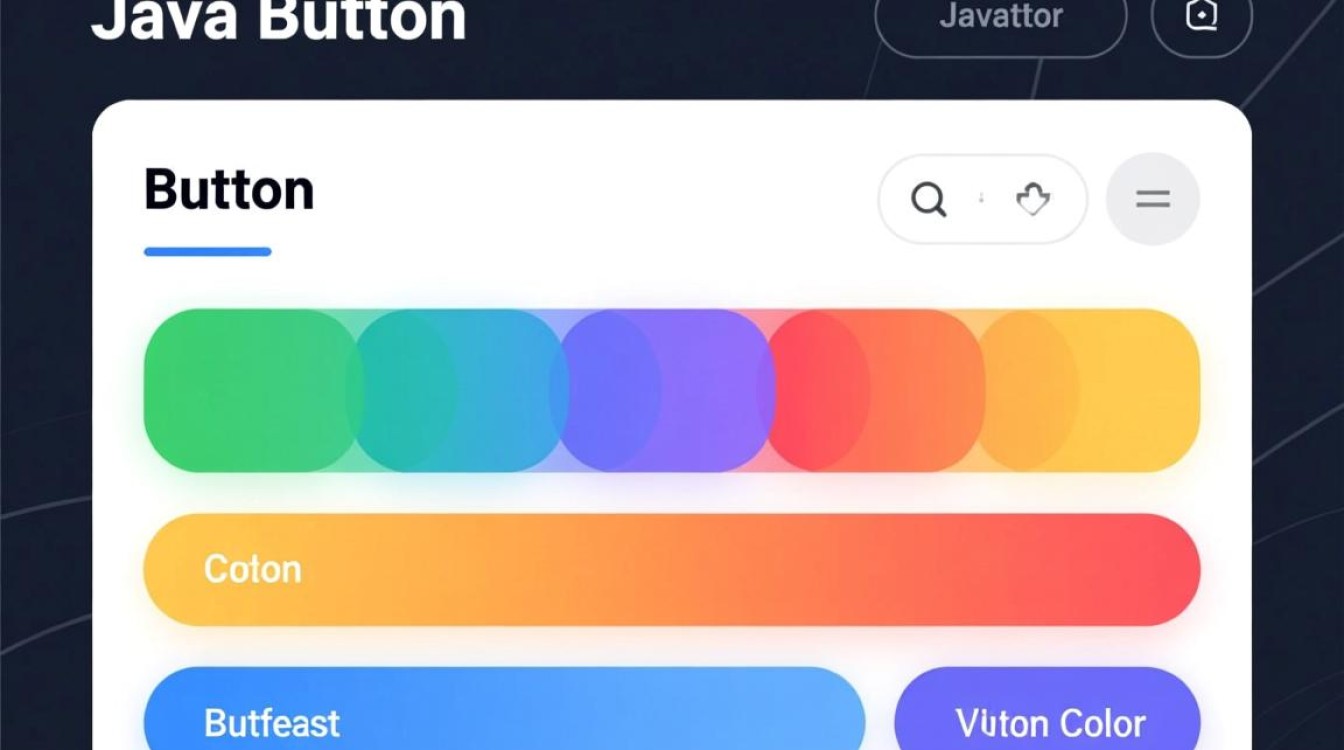 Java按钮颜色设置代码有哪些？如何实现自定义颜色？