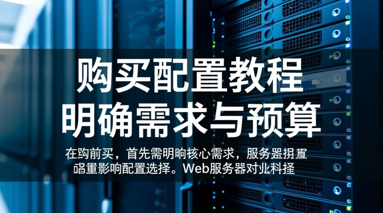 服务器购买配置教程，新手如何选对配置不踩坑？