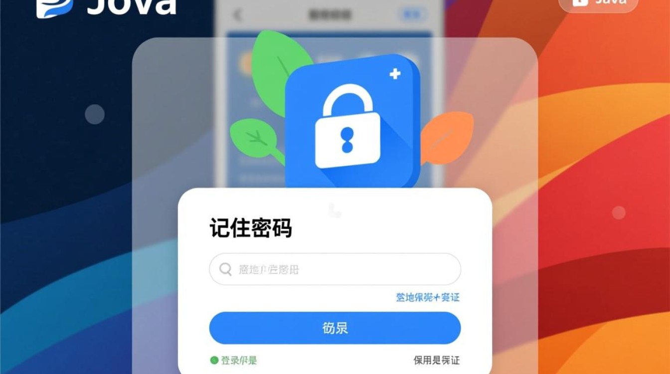 Java记住密码功能框怎么做？本地存储与安全实现方法