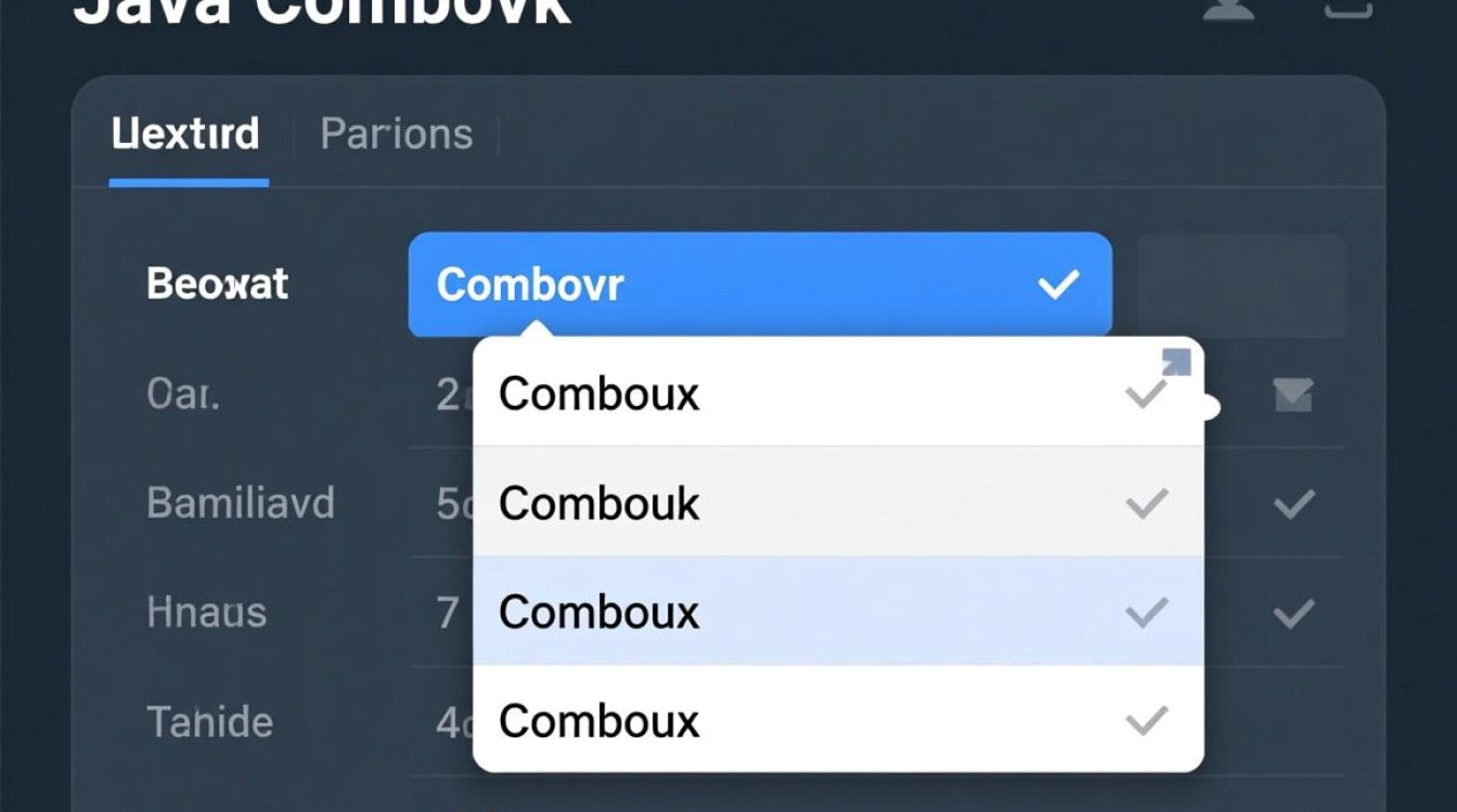 Java下拉列表框怎么用？实现方法与代码示例详解