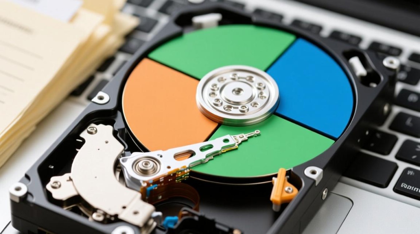 分区后磁盘空间显示变小是什么原因导致的？