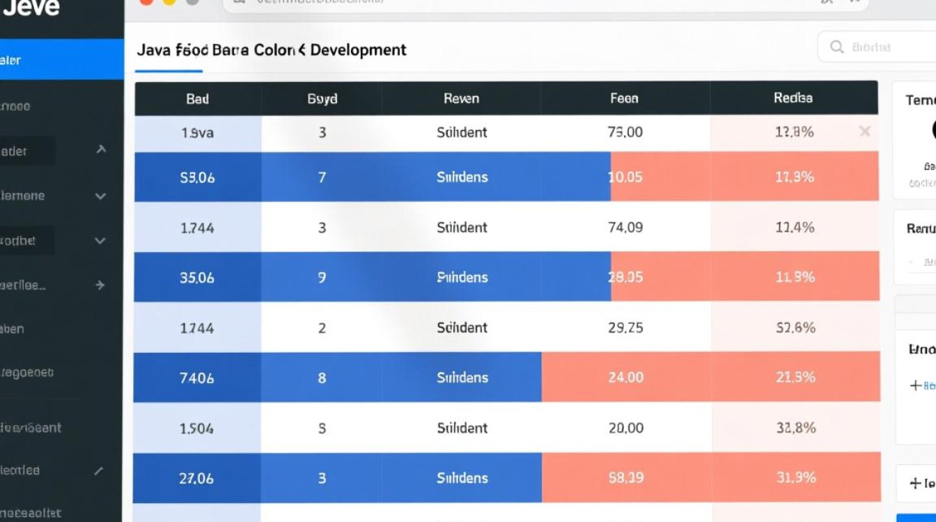 Java实现表格行隔行换色怎么做？-好主机测评网